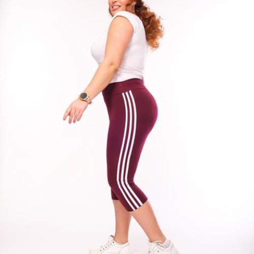 Бриджи Sport style (XL-4XL) 066 wine-old-2 (лето) Sport style 066 wine-old-2