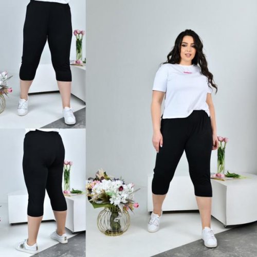 Бриджи Sport style (54-68) 0-2 black-old-1 (лето) Sport style 0-2 black-old-1