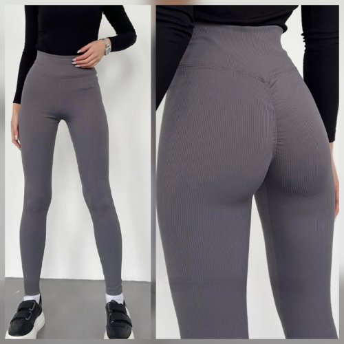 Лосины Sport style (S-XL) 5275 grey-old-1 (деми) Sport style 5275 grey-old-1