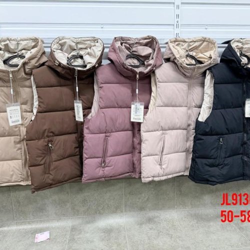 Жилетка Шаолинь (50-58) 9136B d.beige (деми) Шаолинь 9136B d.beige