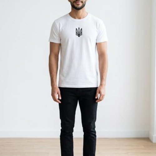 Футболка Sport style (S-2XL) 1 white-old-1 (лето) Sport style 1 white-old-1