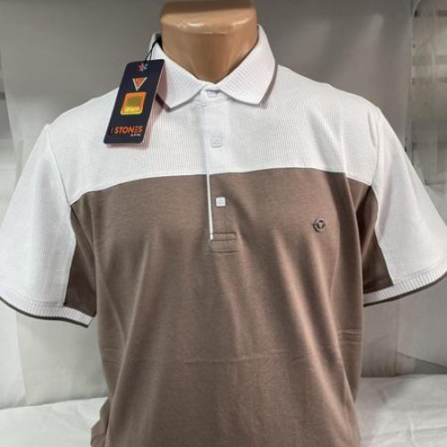 Футболка Sabihina (M-2XL) SB1741 brown (лето) Sabihina SB1741 brown