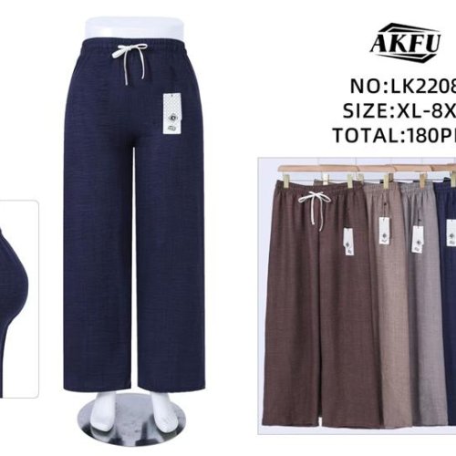 Штаны ALIA (XL-8XL) LK2208 mix (лето) ALIA LK2208 mix