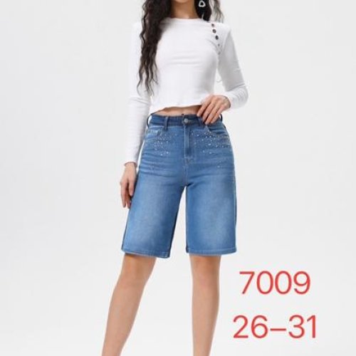 Шорты NewJeans (26-31) 7009 blue (лето) NewJeans 7009 blue