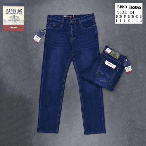 Джинсы Baron Jeans (32-42) 2065 navy (деми) Baron Jeans 2065 navy