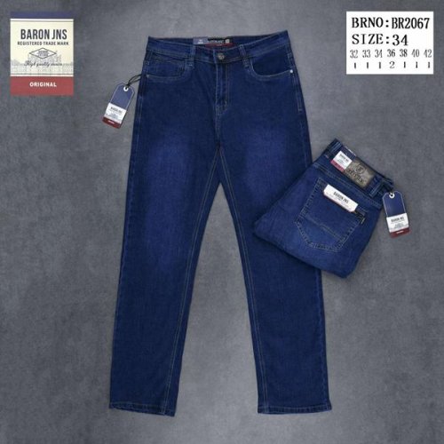 Джинсы Baron Jeans (32-42) 2067 navy (деми) Baron Jeans 2067 navy
