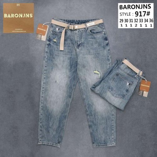 Джинсы Baron Jeans (29-36) 917 l.blue (деми) Baron Jeans 917 l.blue
