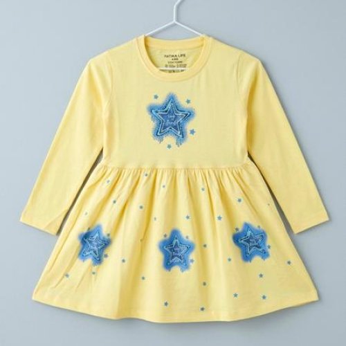 Платье Dino (3-7) DN613 yellow (лето) Dino DN613 yellow