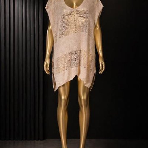 Платье Sun&Sea (one size) 1-813 beige (лето) Sun&Sea 1-813 beige