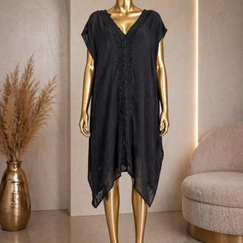 Платье Sun&Sea (one size) X253 black (лето) Sun&Sea X253 black