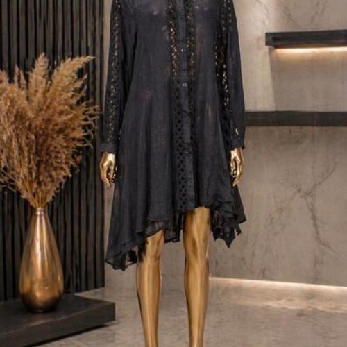 Платье Sun&Sea (one size) 079 black (лето) Sun&Sea 079 black