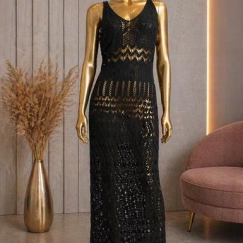 Платье Sun&Sea (one size) X70 black (лето) Sun&Sea X70 black