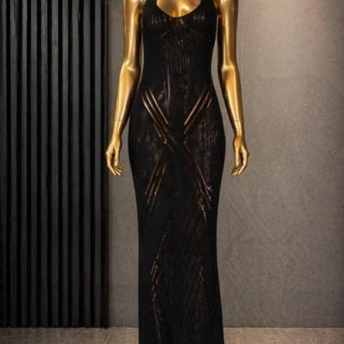 Платье Sun&Sea (one size) 1-197 black (лето) Sun&Sea 1-197 black