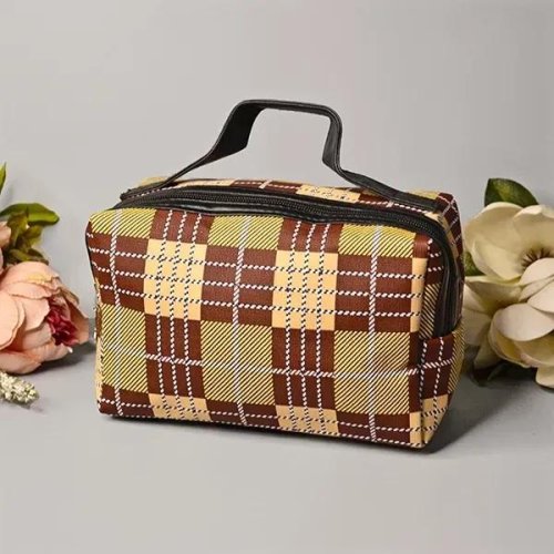 Косметичка Luna-bag (25*12*12) 24-319 brown (деми) Luna-bag 24-319 brown