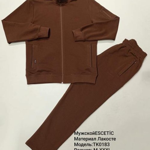 Костюм спорт AZT (M-3XL) 0183 brown (деми) AZT 0183 brown