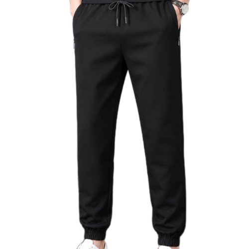 Штаны спорт ALIA (4XL-7XL) AL149 black (деми) ALIA AL149 black