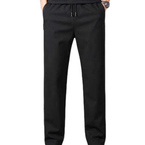 Штаны спорт ALIA (4XL-7XL) AL150 black (деми) ALIA AL150 black