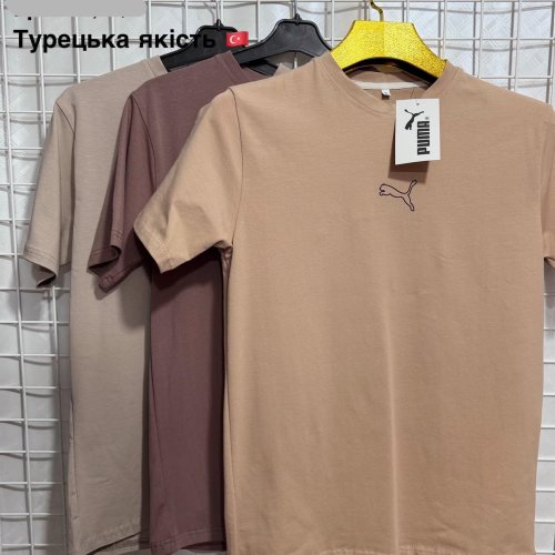 Футболка AXT (S-2XL) AX215 brown (лето) AXT AX215 brown