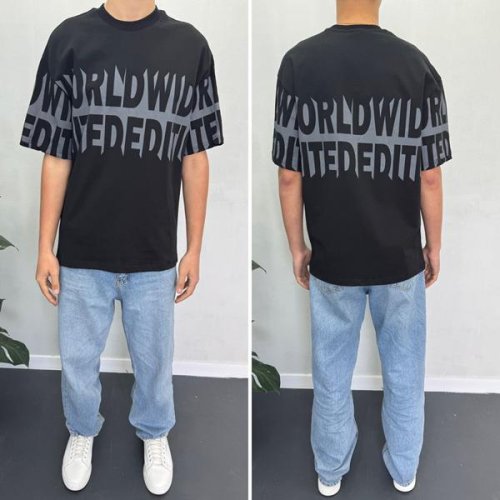 Футболка i8denim (S-XL) 90571 black (лето) i8denim 90571 black