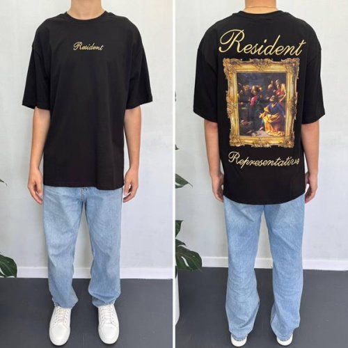 Футболка i8denim (S-2XL) 90554 black (лето) i8denim 90554 black