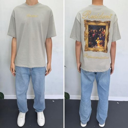 Футболка i8denim (S-2XL) 90554 grey (лето) i8denim 90554 grey