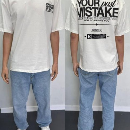 Футболка i8denim (S-2XL) 90559 white (лето) i8denim 90559 white