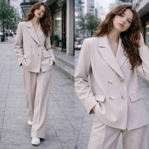 Костюм Karolina (34-42) KR467 beige (деми) Karolina KR467 beige