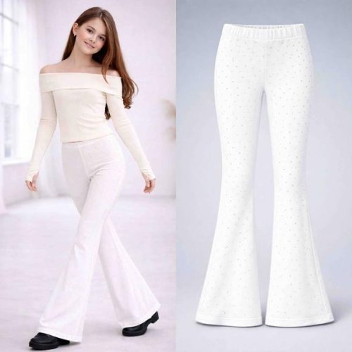 Лосины Karolina (32-42) KR491 white (деми) Karolina KR491 white
