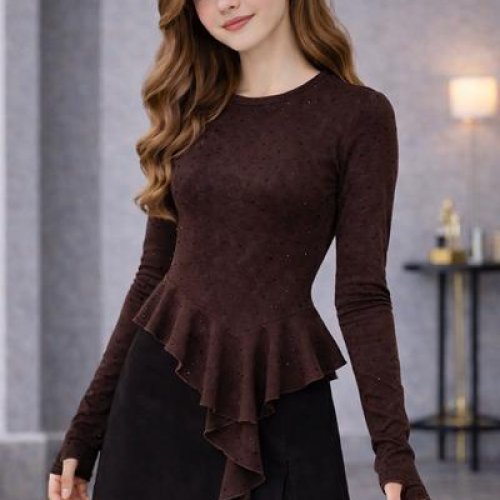 Свитер Karolina (34-42) KR545 brown (деми) Karolina KR545 brown