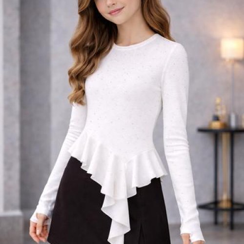Свитер Karolina (34-42) KR548 white (деми) Karolina KR548 white