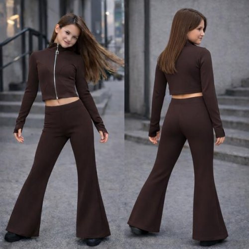 Костюм Karolina (34-42) KR560 brown (деми) Karolina KR560 brown