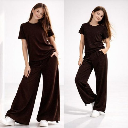 Костюм Karolina (34-42) KR585 brown (лето) Karolina KR585 brown