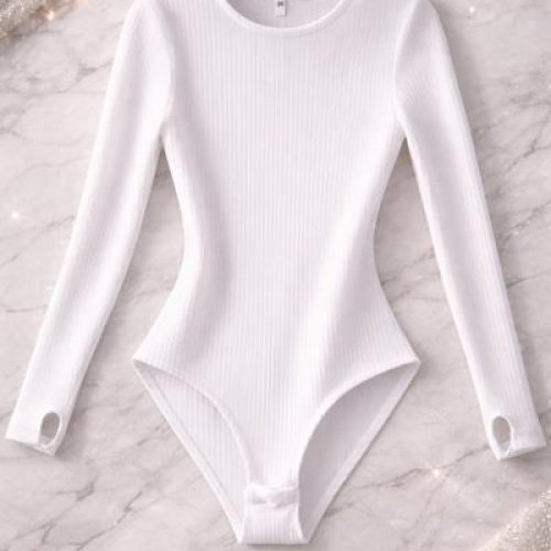 Боди Karolina (34-42) KR593 white (деми) Karolina KR593 white