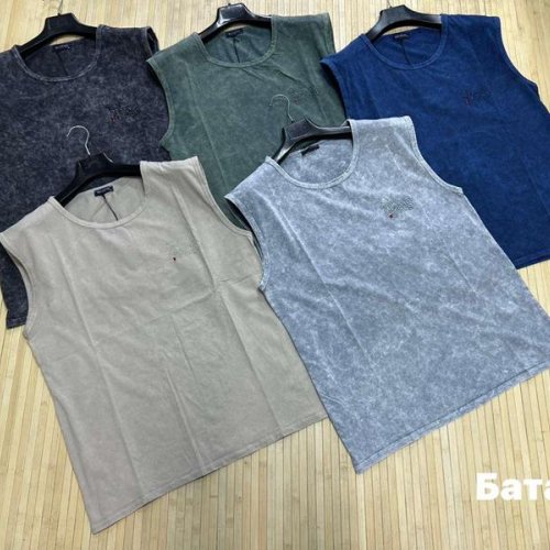Майка Navas (3XL-6XL) NV1168 grey (лето) Navas NV1168 grey