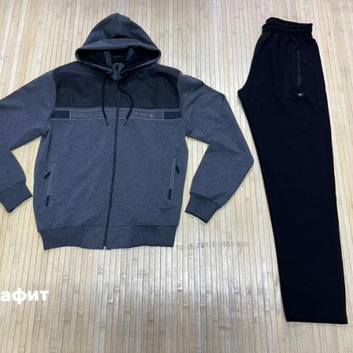 Костюм спорт Navas (L-3XL) NV1201 d.grey (деми) Navas NV1201 d.grey