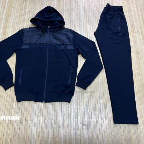 Костюм спорт Navas (L-3XL) NV1203 navy (деми) Navas NV1203 navy