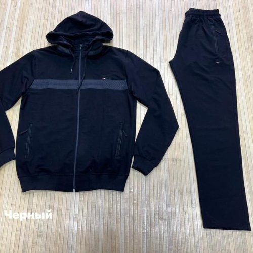 Костюм спорт Navas (L-3XL) NV1207 black (деми) Navas NV1207 black