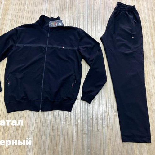 Костюм спорт Navas (3XL-6XL) NV1214 black (деми) Navas NV1214 black