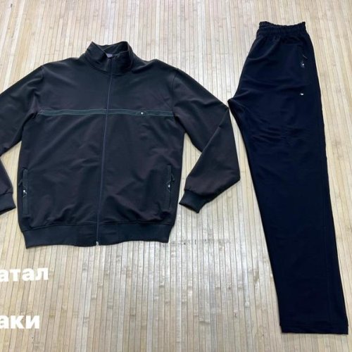 Костюм спорт Navas (3XL-6XL) NV1216 khaki (деми) Navas NV1216 khaki