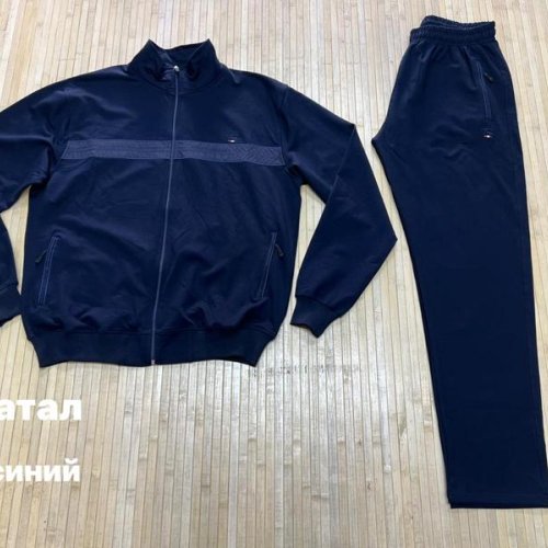 Костюм спорт Navas (3XL-6XL) NV1219 navy (деми) Navas NV1219 navy