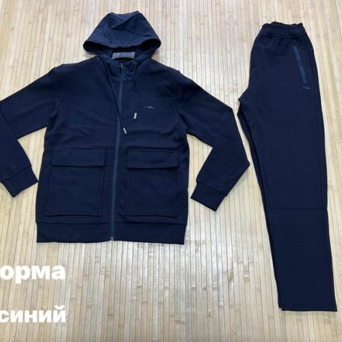 Костюм спорт Navas (M-3XL) NV1230 navy (деми) Navas NV1230 navy