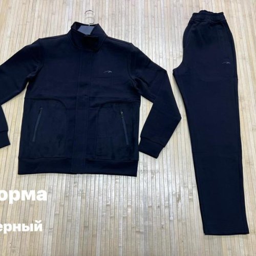 Костюм спорт Navas (M-3XL) NV1232 black (деми) Navas NV1232 black