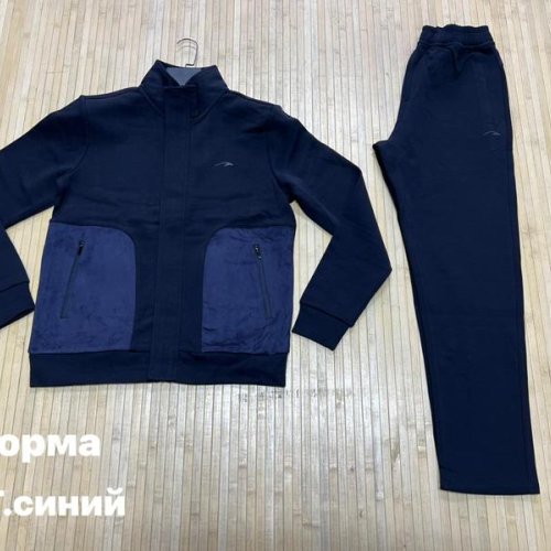 Костюм спорт Navas (M-3XL) NV1233 navy (деми) Navas NV1233 navy