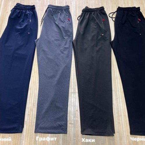 Штаны спорт Navas (7XL-10XL) NW1268 navy (деми) Navas NW1268 navy