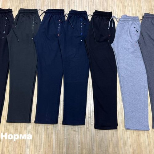 Штаны спорт Navas (M-3XL) NW1283 l.grey (деми) Navas NW1283 l.grey