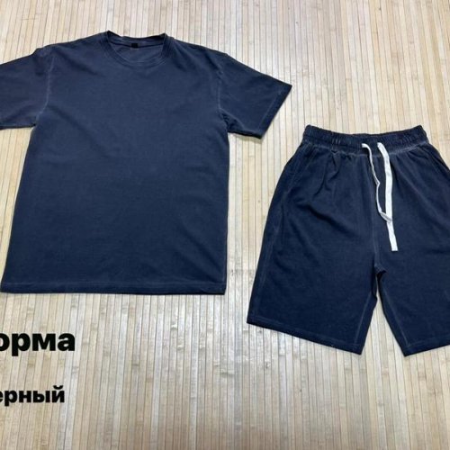 Костюм Navas (L-3XL) NW1323 black (лето) Navas NW1323 black