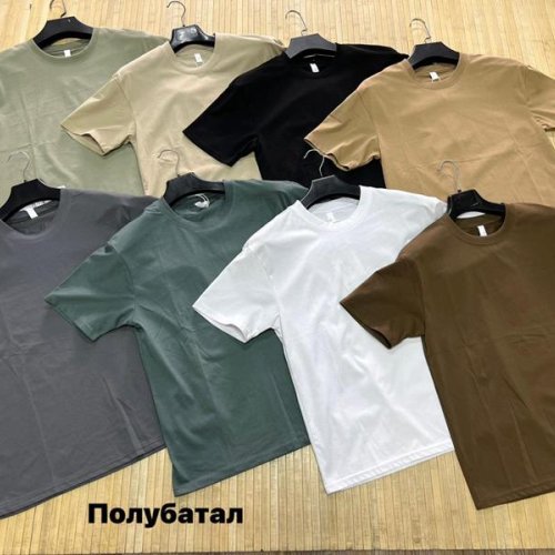 Футболка Navas (XL-5XL) NW1391 d.beige (лето) Navas NW1391 d.beige