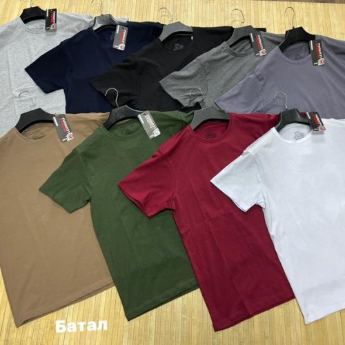 Футболка Navas (2XL-6XL) NW1411 l.grey (лето) Navas NW1411 l.grey