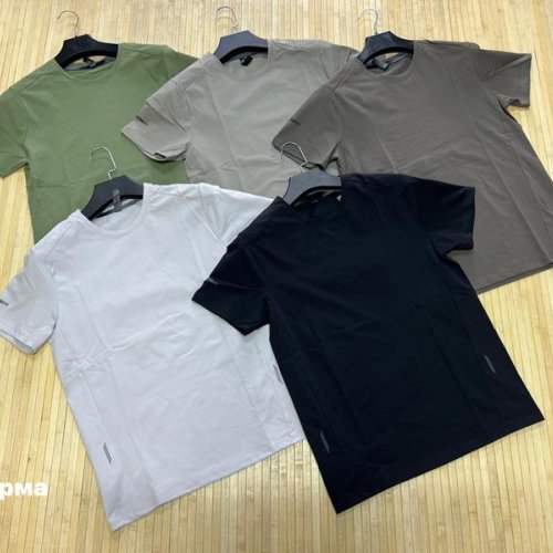 Футболка Navas (M-3XL) NW1432 l.grey (лето) Navas NW1432 l.grey