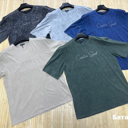 Футболка Navas (3XL-6XL) NW1450 l.grey (лето) Navas NW1450 l.grey